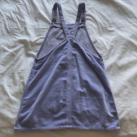 Velvet overall dress - Picture 2 of 2